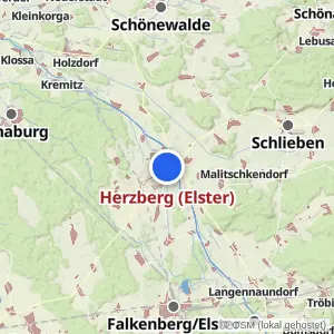 Kartenvorschau Herzberg (Elster)