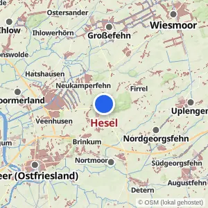 Kartenvorschau Hesel