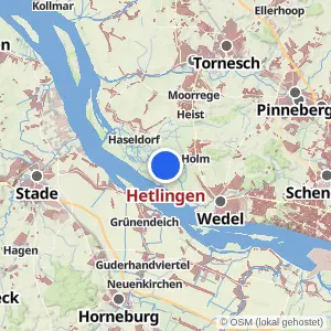 Kartenvorschau Hetlingen