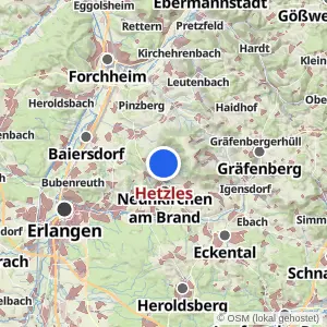 Kartenvorschau Hetzles