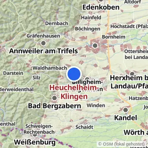 Kartenvorschau Heuchelheim-Klingen