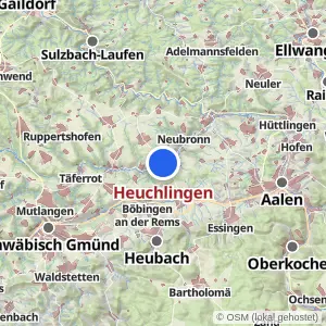 Kartenvorschau Heuchlingen