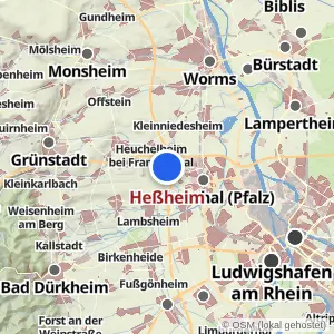 Kartenvorschau Heßheim