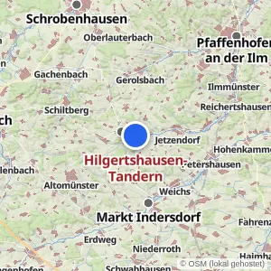 Kartenvorschau Hilgertshausen-Tandern