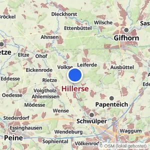 Kartenvorschau Hillerse