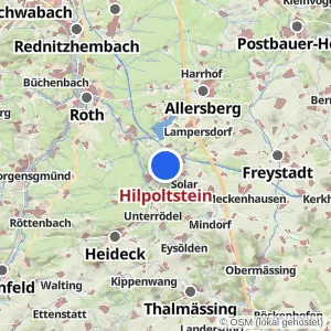 Kartenvorschau Hilpoltstein