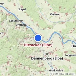 Kartenvorschau Hitzacker (Elbe)