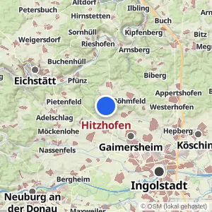 Kartenvorschau Hitzhofen