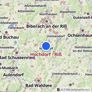 Kartenvorschau Hochdorf - Riß