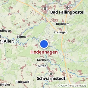 Kartenvorschau Hodenhagen
