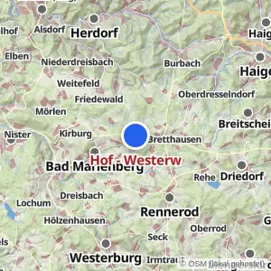 Kartenvorschau Hof - Westerw