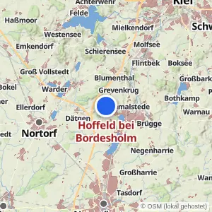 Kartenvorschau Hoffeld bei Bordesholm