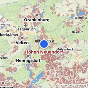 Kartenvorschau Hohen Neuendorf