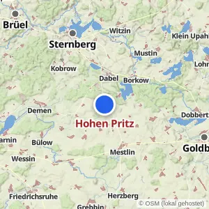 Kartenvorschau Hohen Pritz