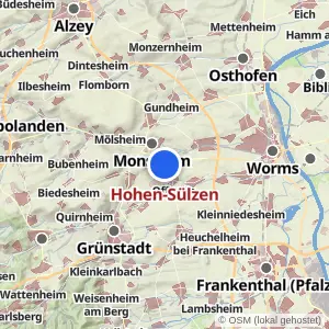 Kartenvorschau Hohen-Sülzen