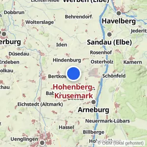 Kartenvorschau Hohenberg-Krusemark