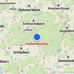 Kartenvorschau Hohenbucko