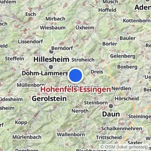Kartenvorschau Hohenfels-Essingen
