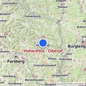 Kartenvorschau Hohenfels - Oberpf