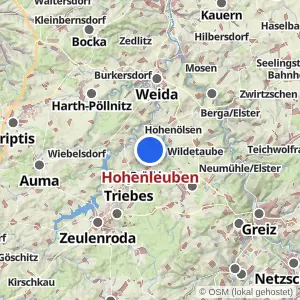Kartenvorschau Hohenleuben
