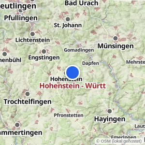 Kartenvorschau Hohenstein - Württ