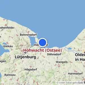 Kartenvorschau Hohwacht (Ostsee)