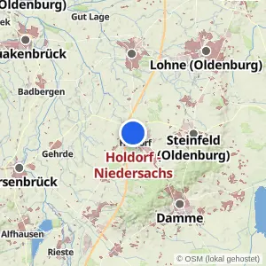 Kartenvorschau Holdorf - Niedersachs
