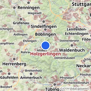 Kartenvorschau Holzgerlingen