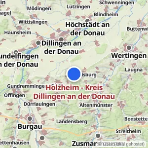 Kartenvorschau Holzheim - Kreis Dillingen an der Donau
