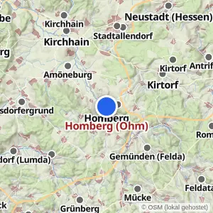 Kartenvorschau Homberg (Ohm)
