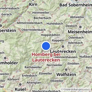 Kartenvorschau Homberg bei Lauterecken