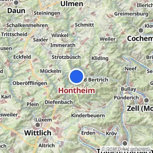 Kartenvorschau Hontheim