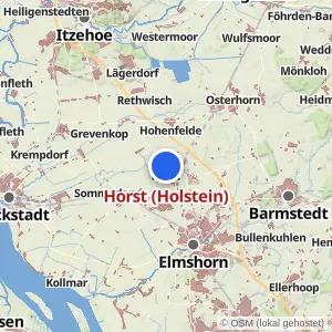 Kartenvorschau Horst (Holstein)