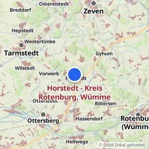 Kartenvorschau Horstedt - Kreis Rotenburg, Wümme