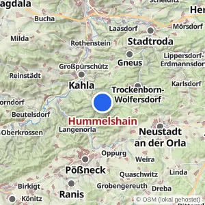 Kartenvorschau Hummelshain