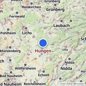 Kartenvorschau Hungen