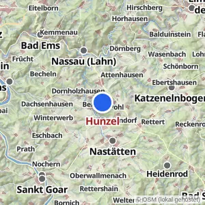Kartenvorschau Hunzel