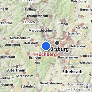 Kartenvorschau Höchberg