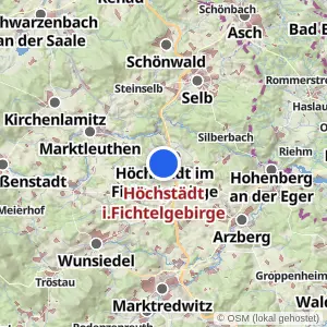 Kartenvorschau Höchstädt i.Fichtelgebirge