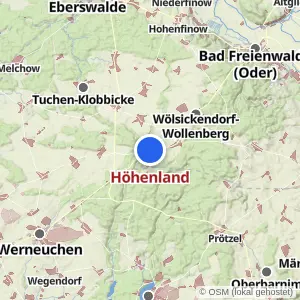 Kartenvorschau Höhenland