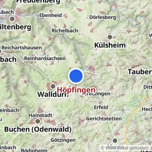 Kartenvorschau Höpfingen