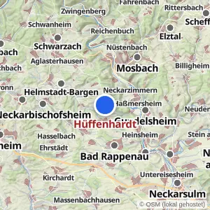Kartenvorschau Hüffenhardt
