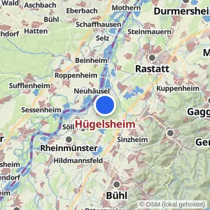 Kartenvorschau Hügelsheim