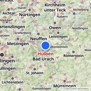 Kartenvorschau Hülben