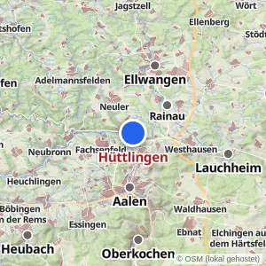 Kartenvorschau Hüttlingen