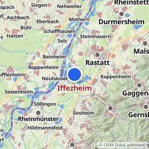 Kartenvorschau Iffezheim