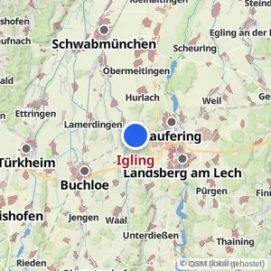 Kartenvorschau Igling
