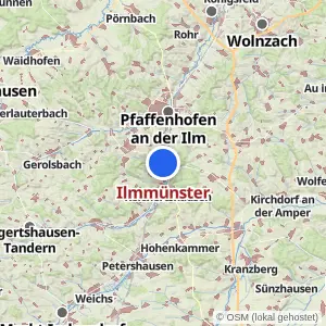 Kartenvorschau Ilmmünster