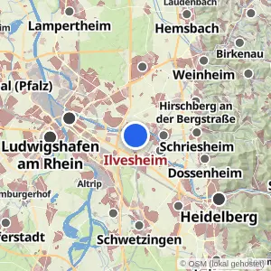 Kartenvorschau Ilvesheim
