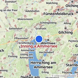Kartenvorschau Inning a.Ammersee